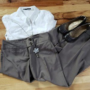 Studio Y - Light Brown - Business Slacks - 5/6